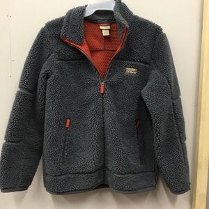 LL BEAN SHERPA COAT MEDIUM